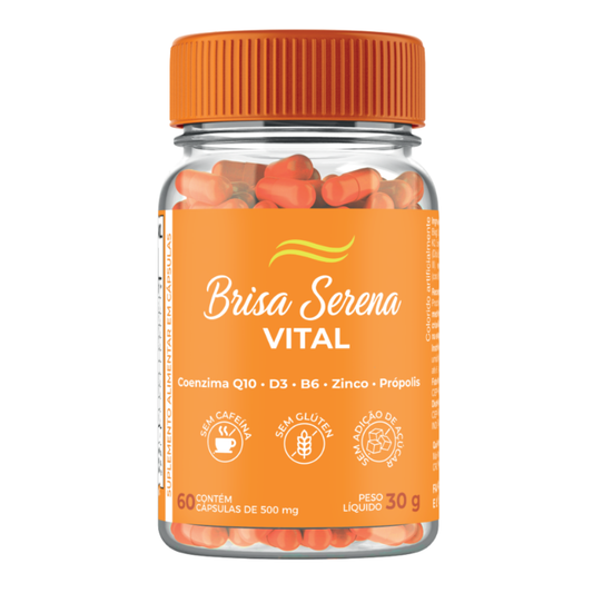 Brisa Serena VITAL Suplemento Natural para Imunidade e Energia